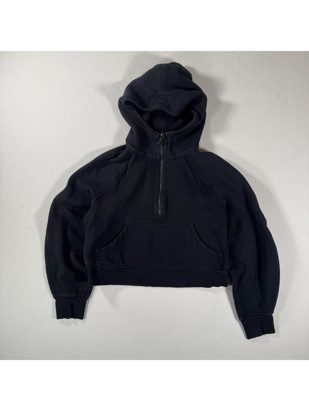 Lululemon Athletica Oversized Cropped Scuba Hoodie